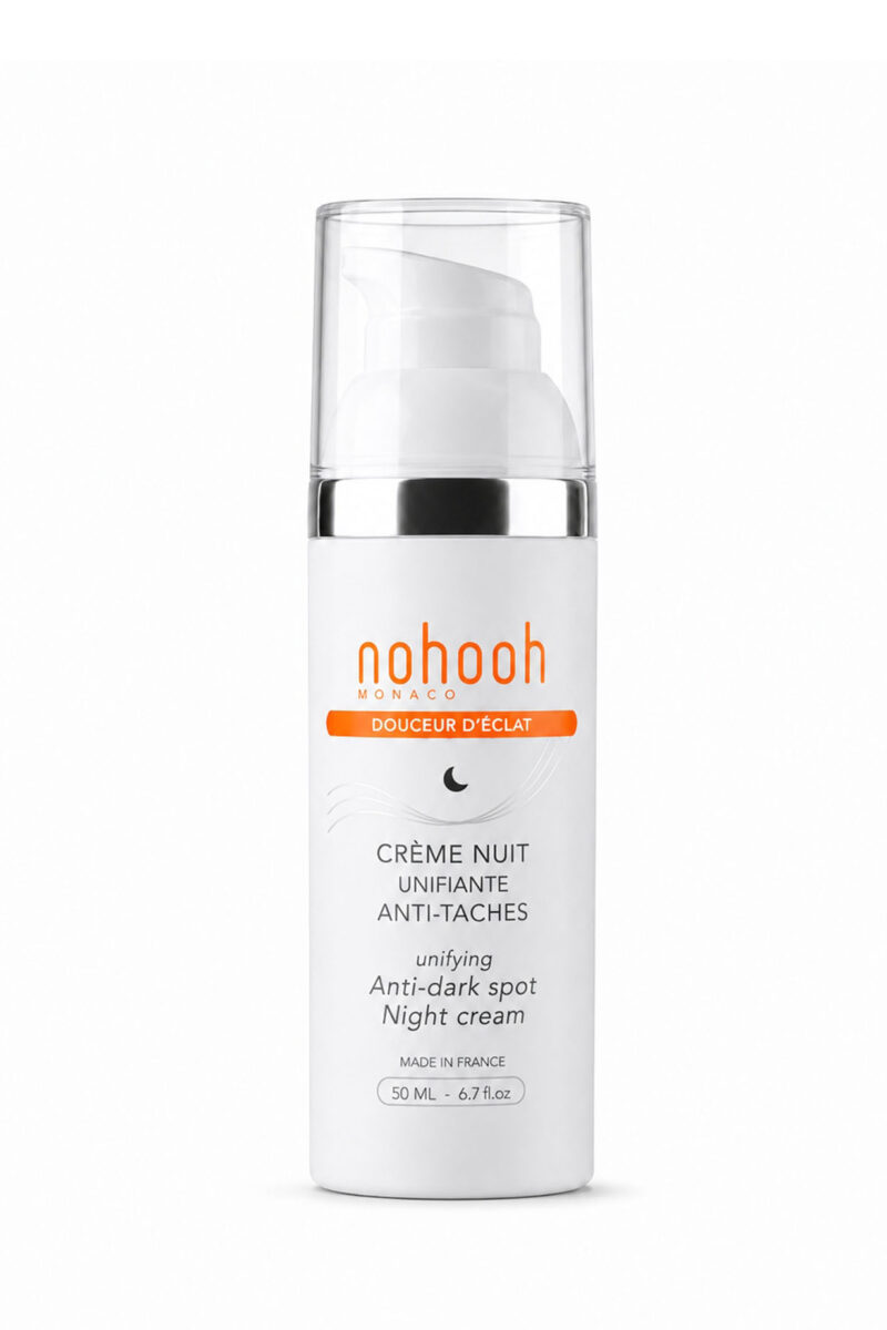 NOHOOH Crème Nuit Unifiante Anti-Taches 50Ml